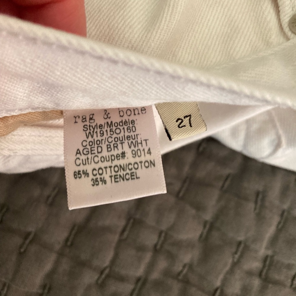 Rag And Bone White Shorts Size 27 - image 3